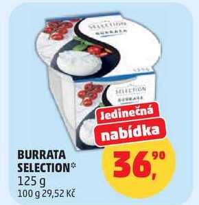 BURRATA SELECTION, 125 g