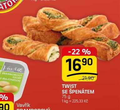 TWIST SE ŠPENÁTEM 75 g