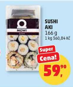 MOWI SUSHI AKI, 166 g  