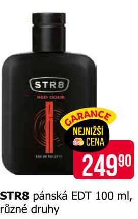 STR8 pánská EDT 100 ml, různé druhy