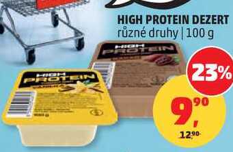 HIGH PROTEIN DEZERT různé druhy, 100 g 