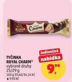 TYČINKA ROYAL CHARM vybrané druhy, 25/29 g