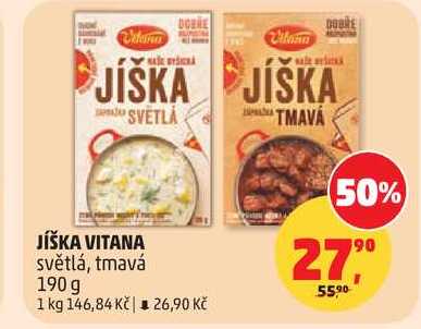 Vitana Jíška, 190g, vybrané druhy