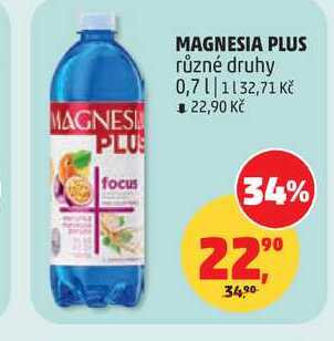 MAGNESIA PLUS různé druhy, 0,7 l
