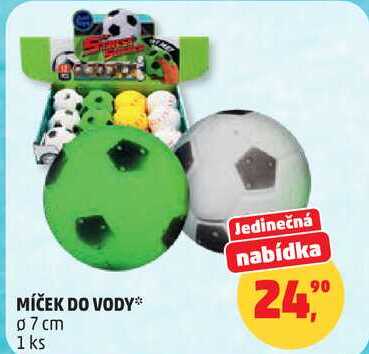 MÍČEK DO VODY, 1 ks