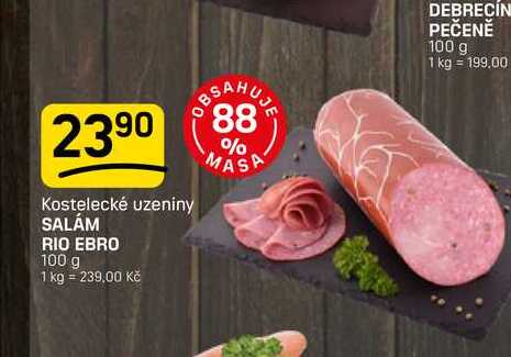 SALÁM RIO EBRO 100 g 