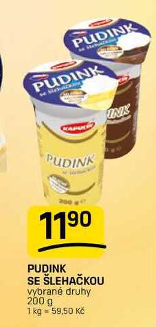 PUDINK SE ŠLEHAČKOU vybrané druhy 200 g