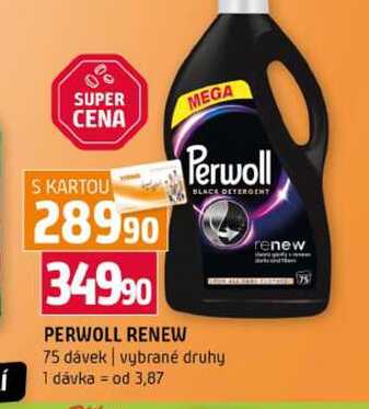 PERWOLL RENEW 75 dávek vybrané druhy