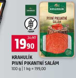KRAHULIK PIVNÍ PIKANTNÍ SALAM 100 g