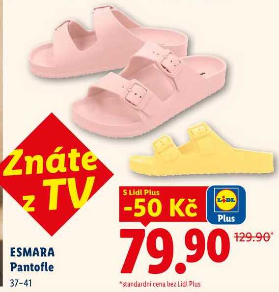ESMARA Pantofle, 37-41