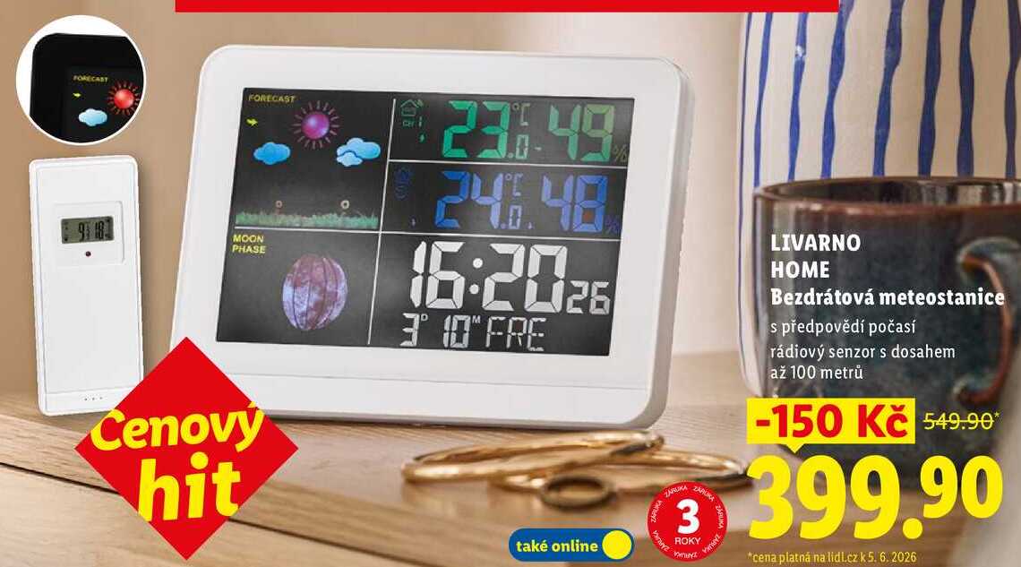 LIVARNO HOME Bezdrátová meteostanice
