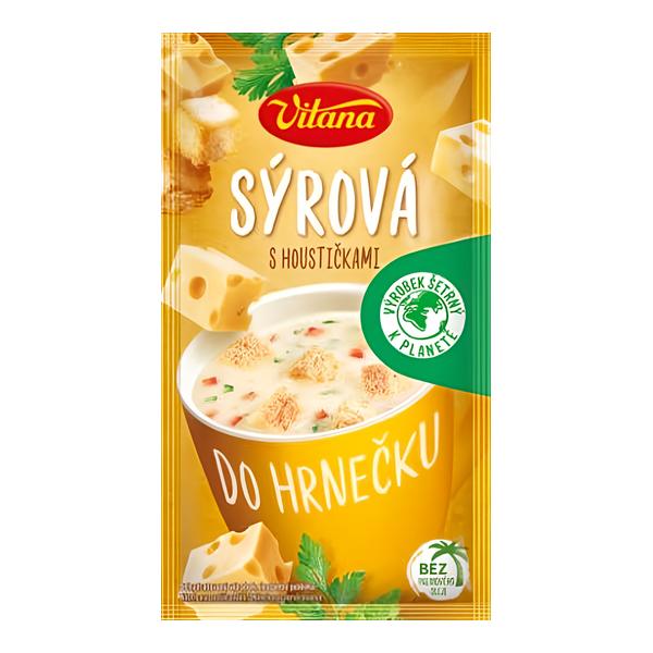 Vitana Do hrnečku Instantní sýrová polévka s houstičkami