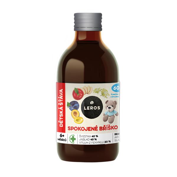 Leros Baby Dětská šťáva - Spokojené bříško