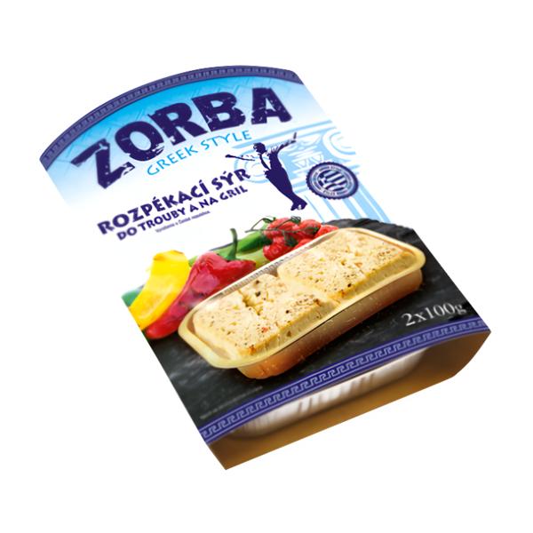 Zorba Rozpékací sýr do trouby a na gril