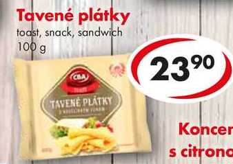 Tavené plátky, 100 g