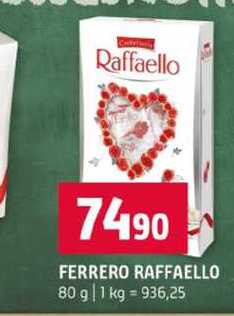 FERRERO RAFFAELLO 80 g