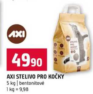 AXI STELIVO PRO KOČKY 5 kg bentonitové