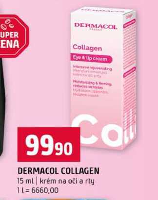 DERMACOL COLLAGEN 15 ml krém na oči a rty 