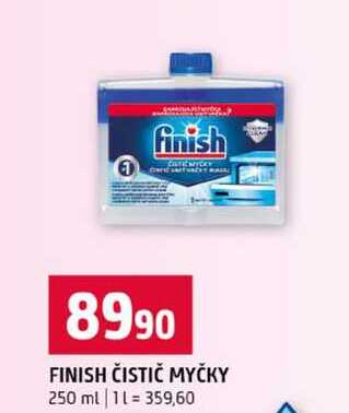 FINISH ČISTIČ MYČKY 250 ml