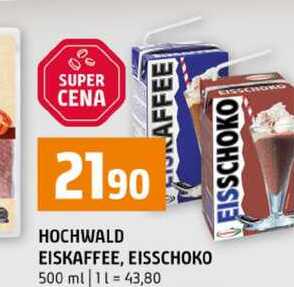 HOCHWALD EISKAFFEE, EISSCHOKO 500 ml
