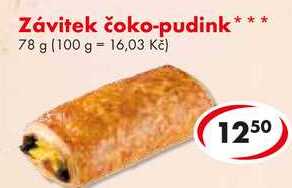 Závitek čoko-pudink, 78 g 