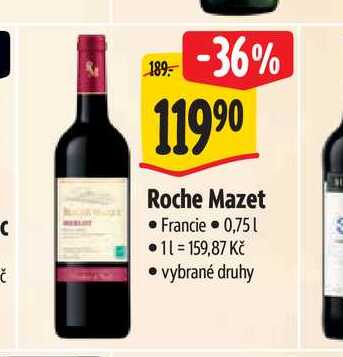  Roche Mazet 0,75 l