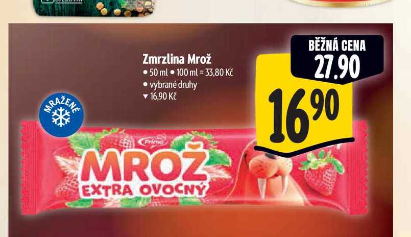 Zmrzlina Mrož 50 ml