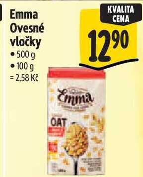 Emma Ovesné vločky, 500 g