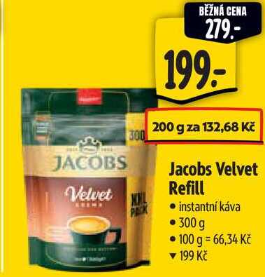 Jacobs Velvet Refill, 300 g