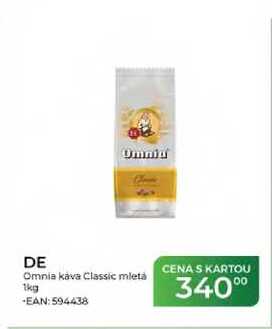 Omnia káva Classic mletá 1kg