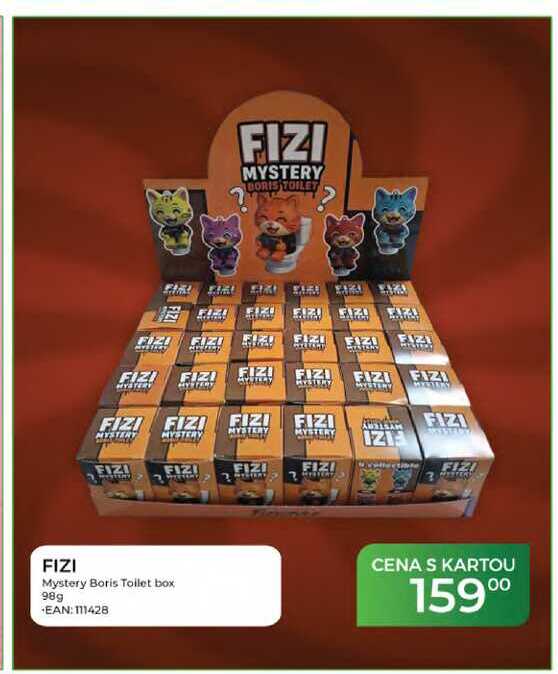 FIZI Mystery Boris Toilet box 98g