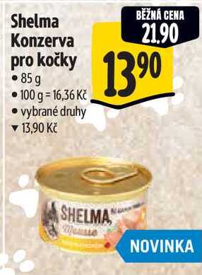 Shelma Konzerva pro kočky, 85 g