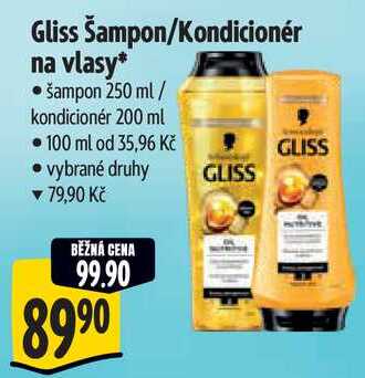 Gliss Šampon na vlasy, 250 ml