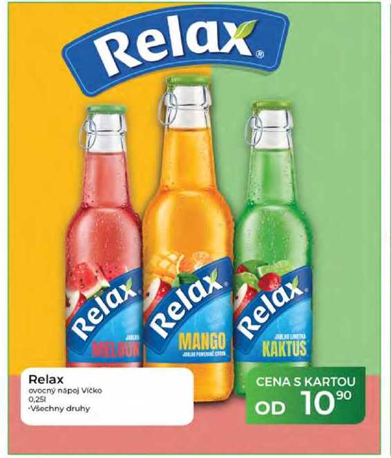 Relax ovocný nápoj Vičko 0,251
