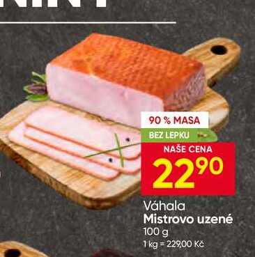 Váhala Mistrovo uzené 100 g