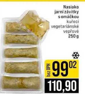 Nasiako jarní závitky somáčkou kuřecí vegetariánské vepřové 250 g