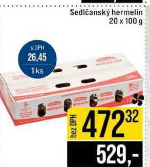 Sedlčanský hermelín 20 x 100 g