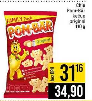 Chio Pom-Bär kečup original 110 g