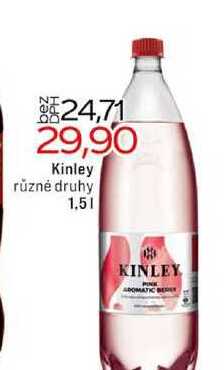 Kinley různé druhy 1.5l