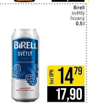 Birell světlý řezaný 0,5l 