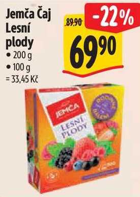 Jemča Čaj Lesní plody, 200 g