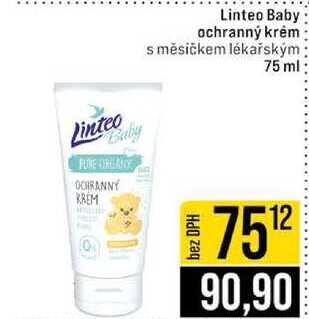 Linteo Baby ochranný krém s měsičkem lékařským 75 ml