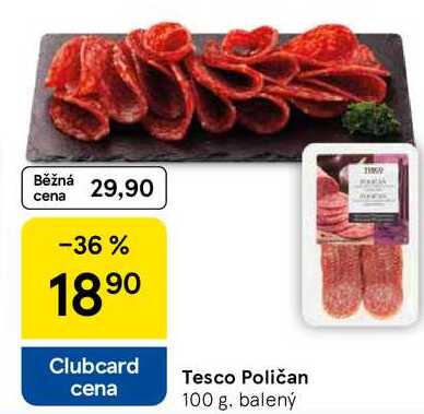 Tesco Poličan, 100 g