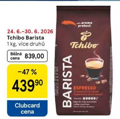 Tchibo Barista, 1 kg, více druhů