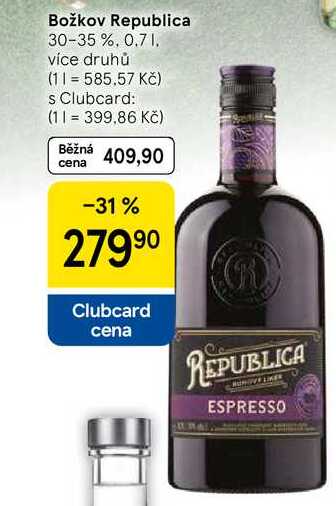 Božkov Republica 30-35 %, 0.7 l