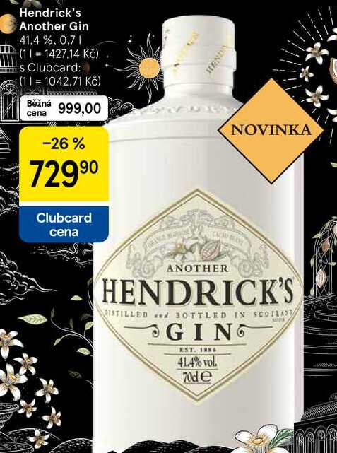 Hendrick's Another Gin 41.4 %, 0.7 l