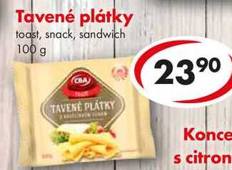 Tavené plátky, 100 g