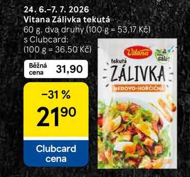 Vitana Zálivka tekutá, 60 g