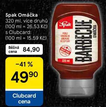 Spak Omáčka, 320 ml, více druhů 