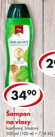 Šampon na vlasy, 500 ml 